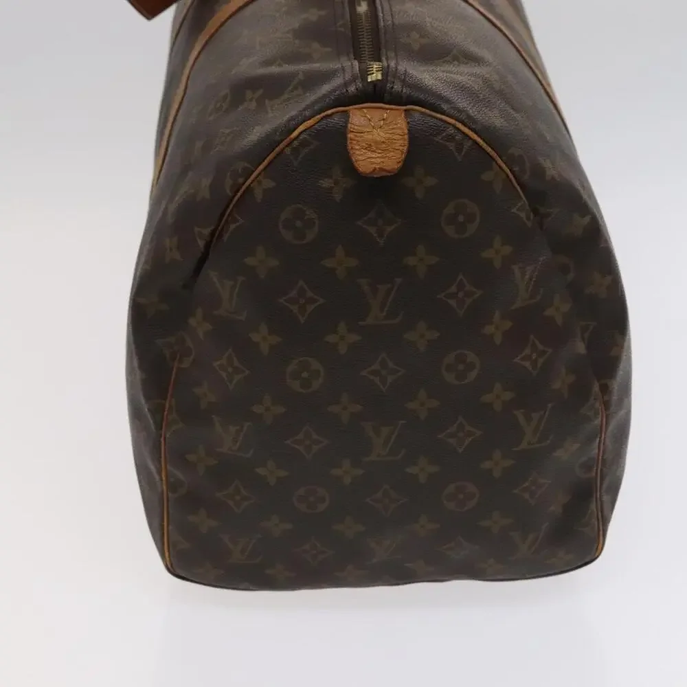 LOUIS VUITTON Monogram Keepall 55 Boston Bag M41424